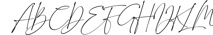Signature Font Mini Bundle 5 Font UPPERCASE