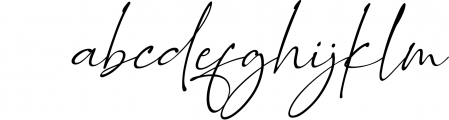 Signature Font Mini Bundle 5 Font LOWERCASE