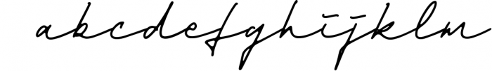 Signature Font Mini Bundle 7 Font LOWERCASE
