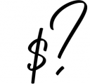 Signature Font Mini Bundle 9 Font OTHER CHARS