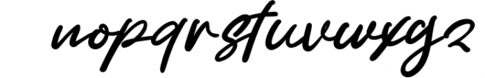 Signature - Modern Handwritten Font Font LOWERCASE