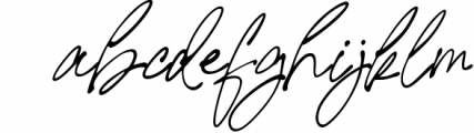 Signature United Font LOWERCASE
