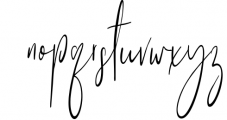 Signature font collection 15in1 26 Font LOWERCASE