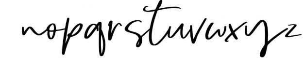 Signature font duo Sophia Reign Font LOWERCASE