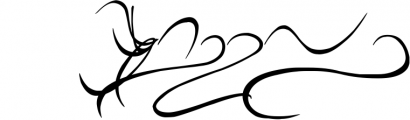 Signature of incognito Font OTHER CHARS