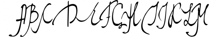 Signature of incognito Font UPPERCASE