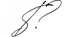 Signature vp - Handwritten font 1 Font OTHER CHARS