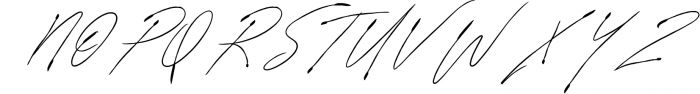 Signature vp - Handwritten font 1 Font UPPERCASE