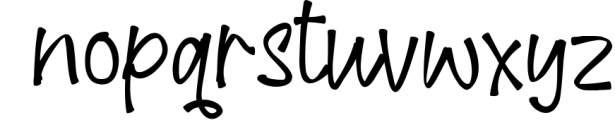 Signs - a handwriting signature font Font LOWERCASE