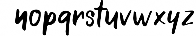 Silent night Font LOWERCASE