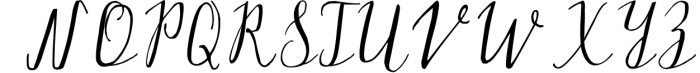 Silex. Modern calligraphy Font UPPERCASE