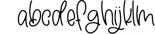Silly Peanut - Handwritten Elephant Themed Font Font LOWERCASE