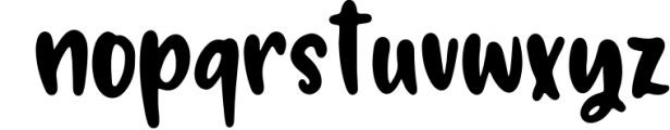 SilverFox Font TRIO 1 Font LOWERCASE