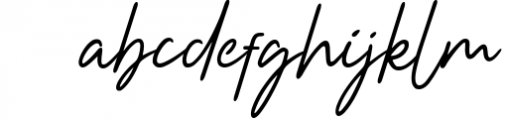 Silvertone Modern Monoline Handwritten Font Font LOWERCASE
