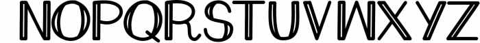 Simmer Down Lined Sans Serif Font Font UPPERCASE