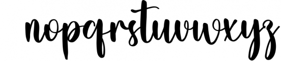 Simple - New Script Calligraphy Font Font LOWERCASE