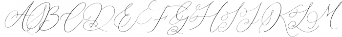 Simplicity Angela - Calligraphy Font 1 Font UPPERCASE