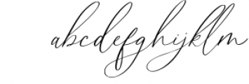 Simplicity Angela - Calligraphy Font Font LOWERCASE
