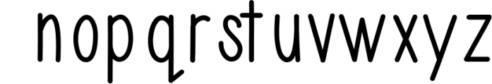 Simplicity Font LOWERCASE