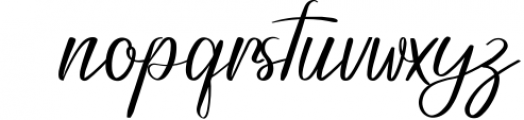 Sincerely - Modern Calligraphy Font Font LOWERCASE