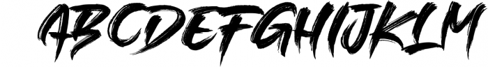 Single Fighter Font LOWERCASE