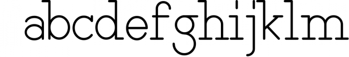 Singleton Font Font LOWERCASE