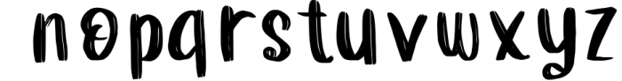 Singway Font LOWERCASE
