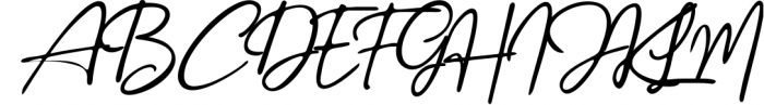 Sintesa signature Font UPPERCASE