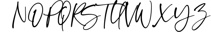 Sinthya - Casual Script Font Font UPPERCASE