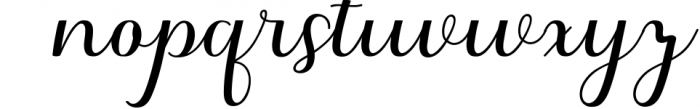 Sinthya Font LOWERCASE