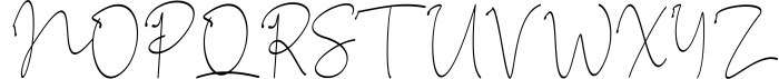 Siontins // elegant signature font Font UPPERCASE