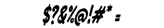 SILVERCRUSH ikiiko.com Font OTHER CHARS