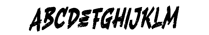 SILVERCRUSH ikiiko.com Font UPPERCASE