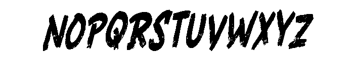 SILVERCRUSH ikiiko.com Font UPPERCASE