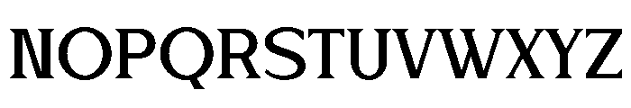 SIX-FENCE Font UPPERCASE