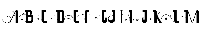 Siamesa Font UPPERCASE