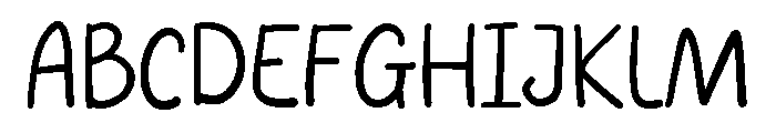 Siamese Regular Font UPPERCASE