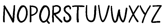 Siamese Regular Font UPPERCASE