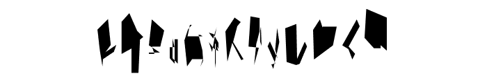 Siberia Narrow Font LOWERCASE