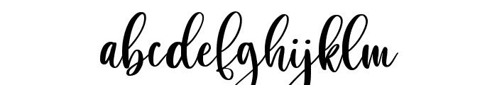 Sibertha Font LOWERCASE