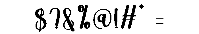 Sibling Font OTHER CHARS