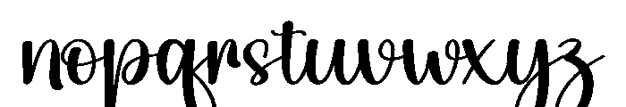 Sibling Font LOWERCASE