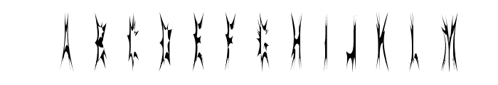 SidTheSpider Font LOWERCASE