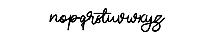 Sidehustle Free Regular Font LOWERCASE