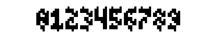 SidewaysGlitch Font OTHER CHARS