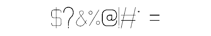 Sidodadi Font OTHER CHARS
