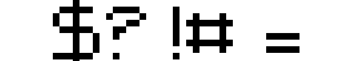 Sield Regular Font OTHER CHARS