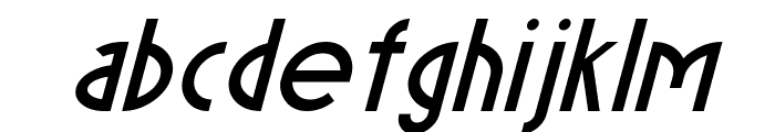 Sierra Madre Italic Font LOWERCASE