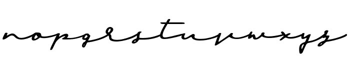 Sighnora Demo Font LOWERCASE