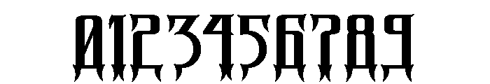 Sigil Font OTHER CHARS